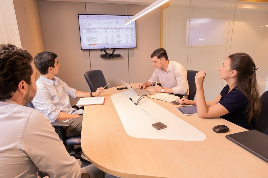 scandal meeting in office